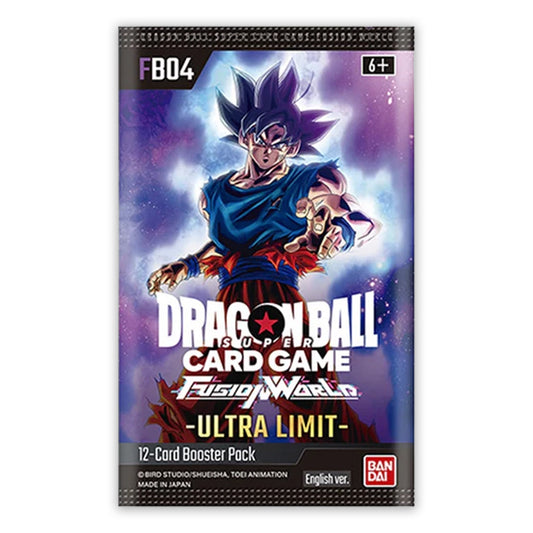 Dragon Ball Fusion World FB04 Ultra Limit Booster Pack