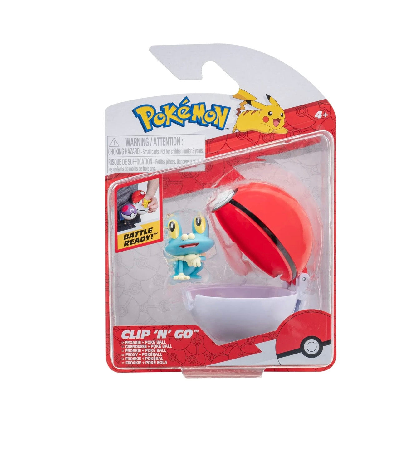 Pokemon Clip n Carry Poke Ball