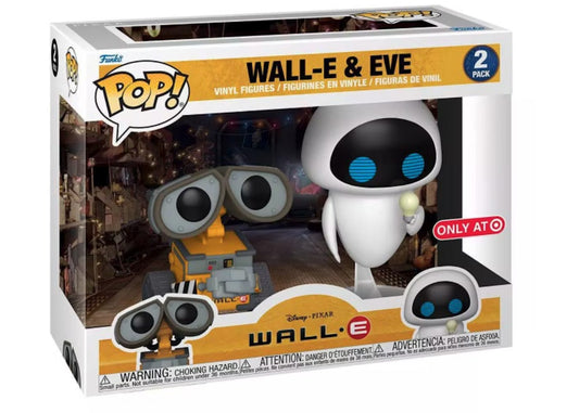 Funko Pop! Disney Wall-E & Eve Target Exclusive 2-Pack