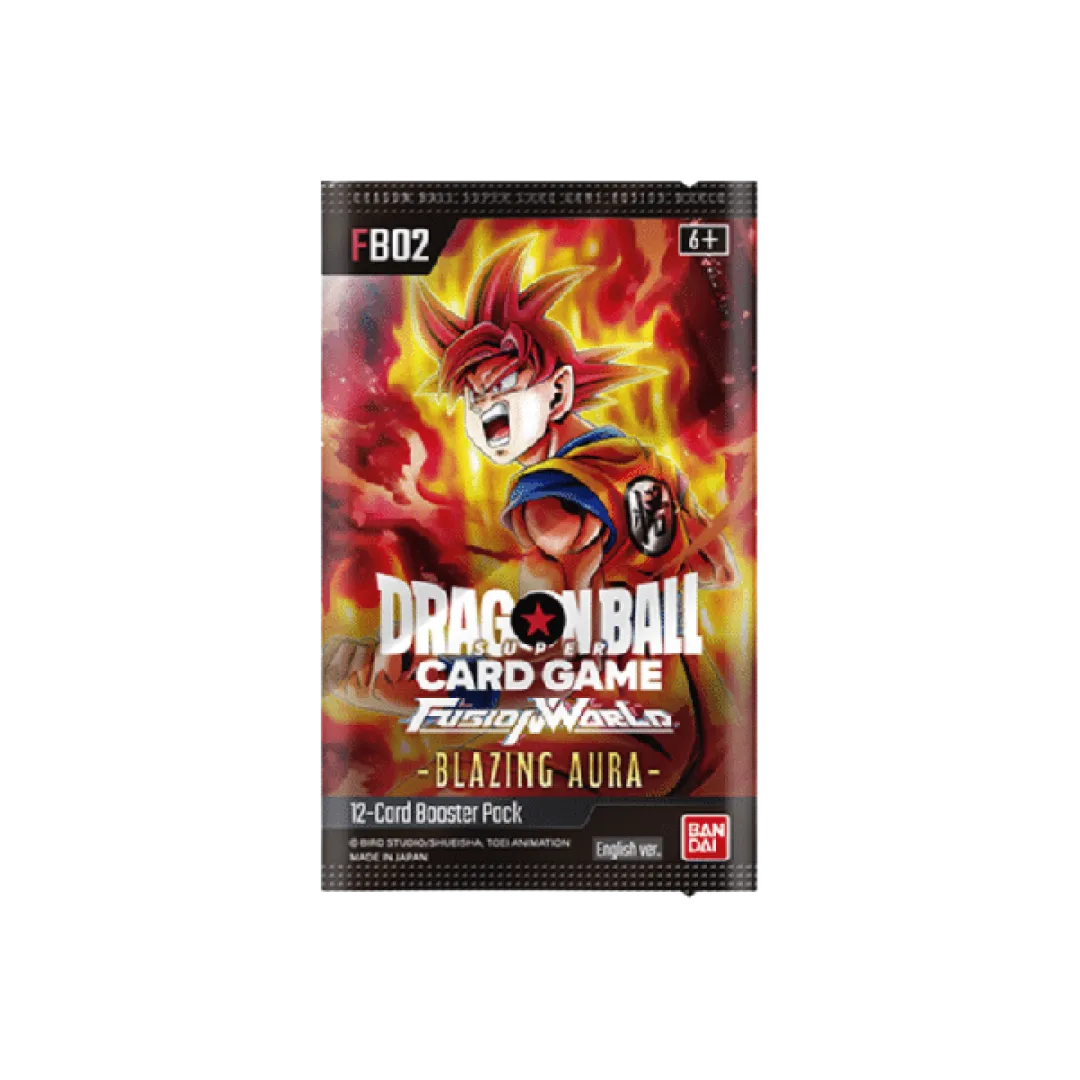 Dragon Ball Fusion World FB02 Blazing Aura Booster Pack