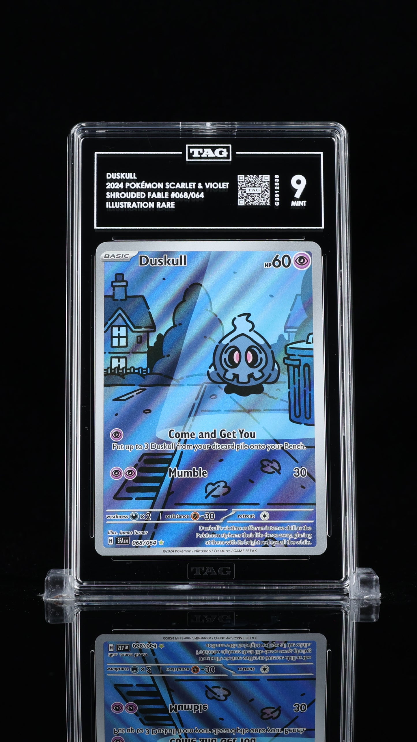 Duskull IR Shrouded Fable 068/064 TAG 9