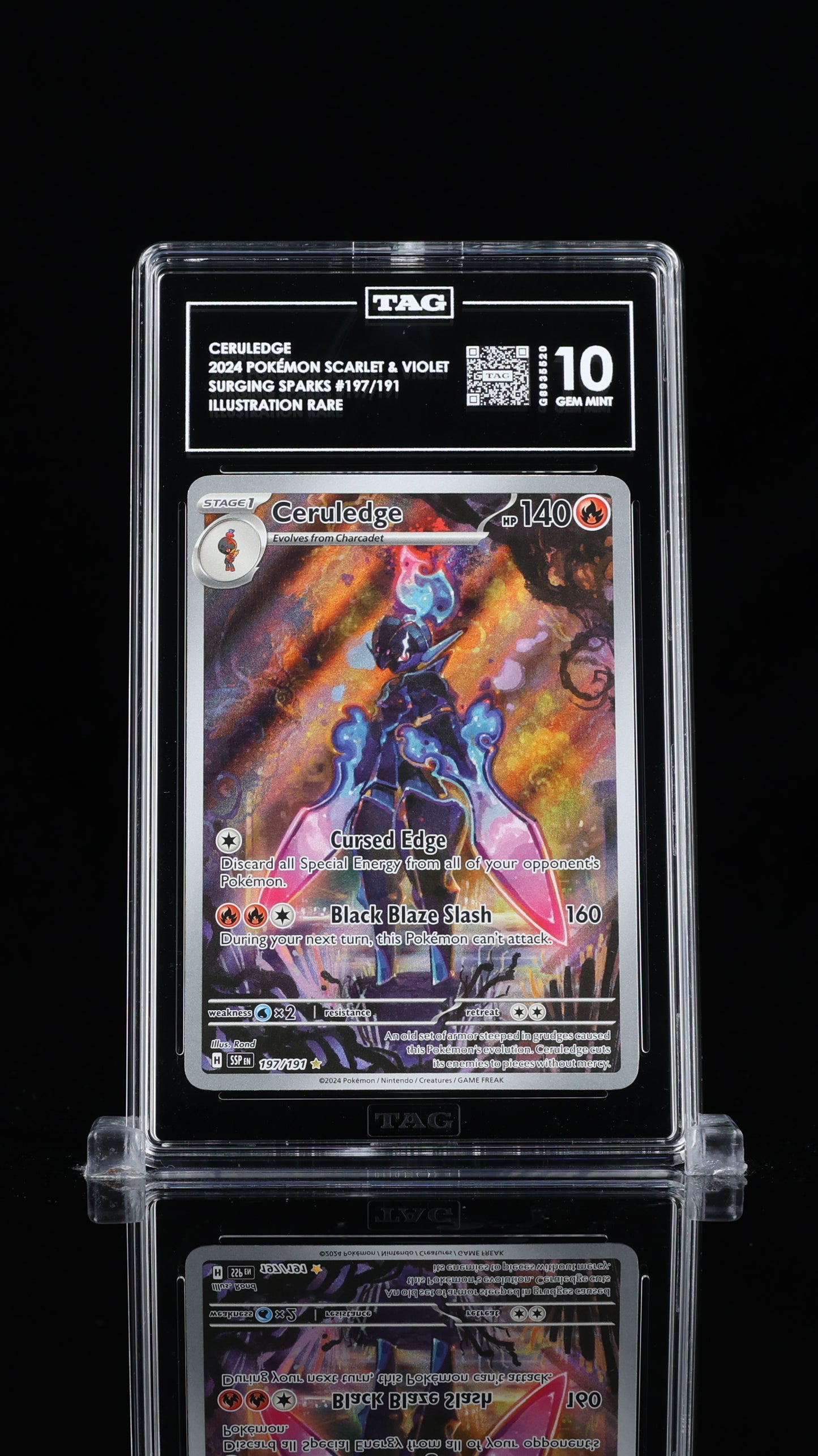 Ceruledge IR Surging Sparks 197/191 TAG 10
