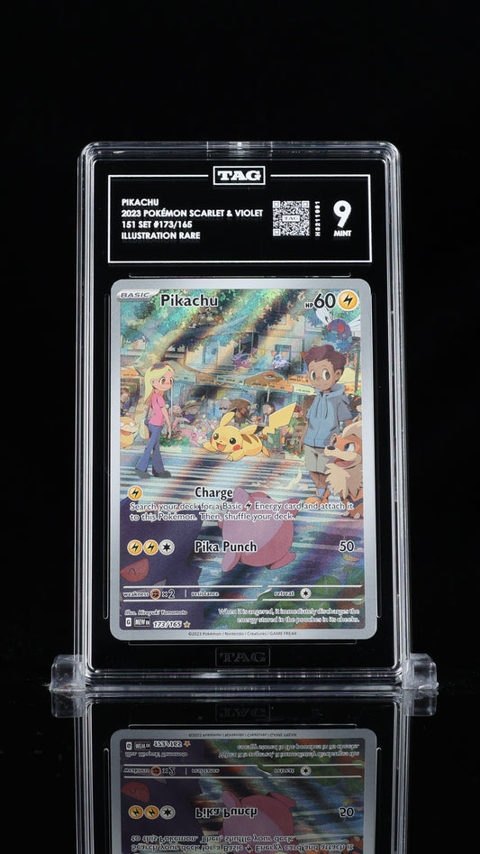Pikachu IR S&V 151 173/165 TAG 9