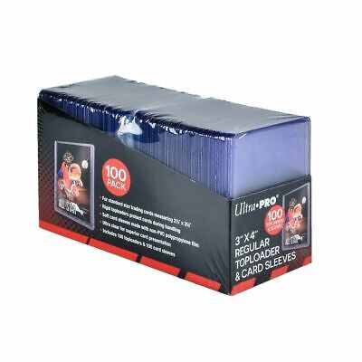 Top Loaders Ultra Pro 100 count plus sleeves