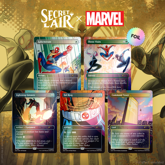 MTG: Secret Lair x Marvel’s Spider-Man