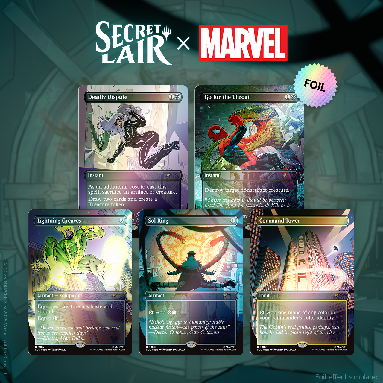 MTG: Secret Lair x Marvel’s Spider-Man
