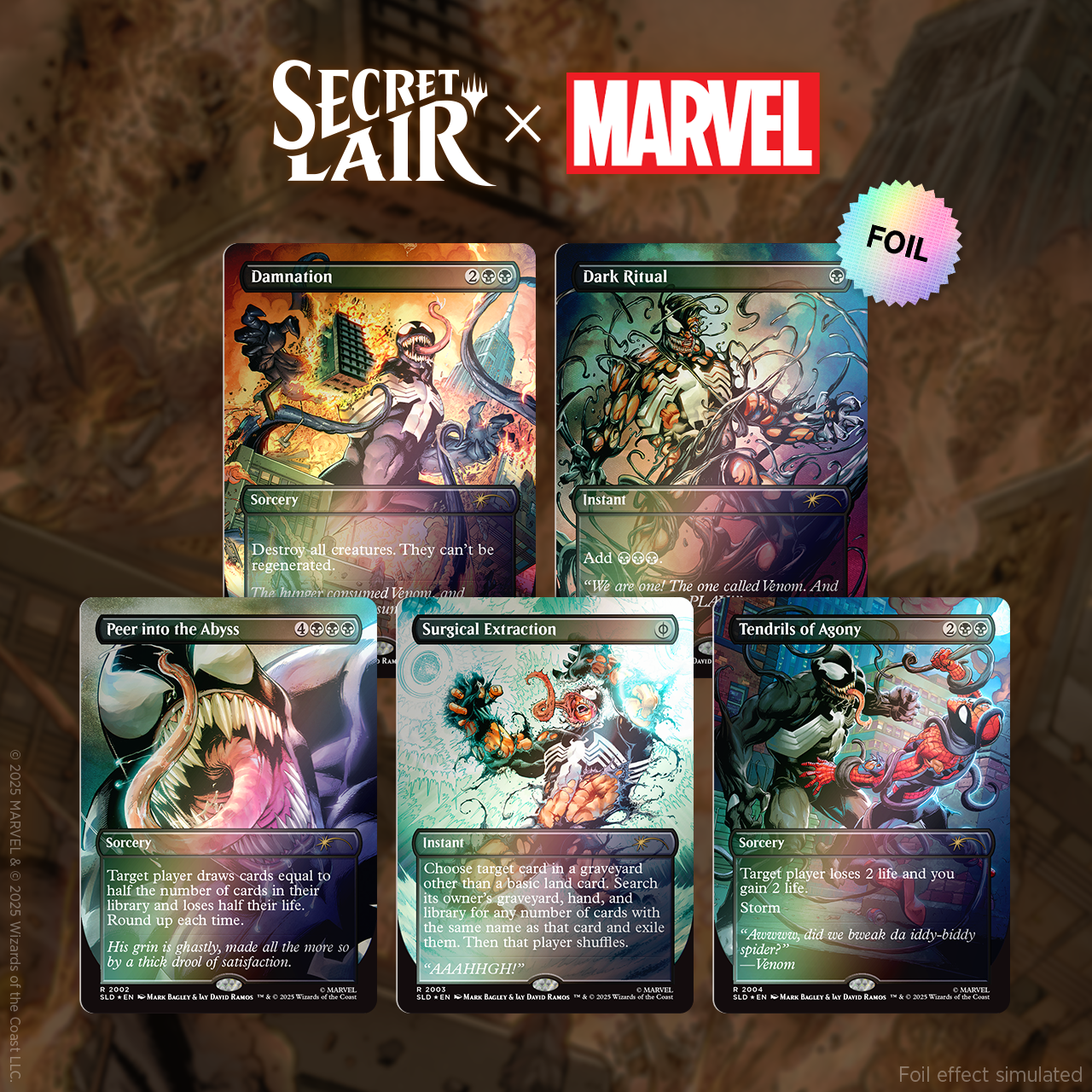 MTG: Secret Lair x Marvel’s Spider-Man