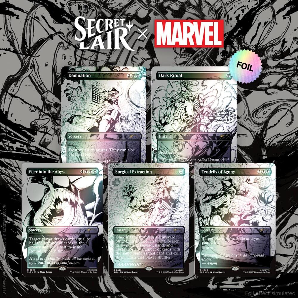 MTG: Secret Lair x Marvel’s Spider-Man