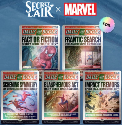 MTG: Secret Lair x Marvel’s Spider-Man