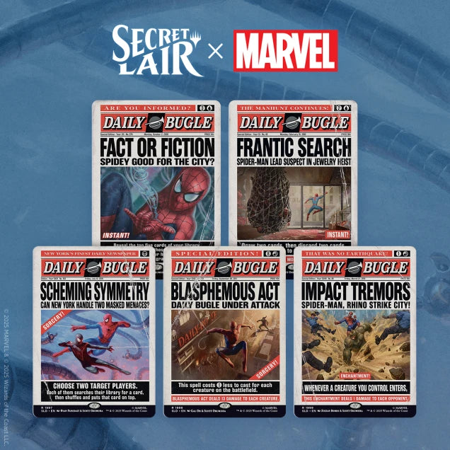 MTG: Secret Lair x Marvel’s Spider-Man