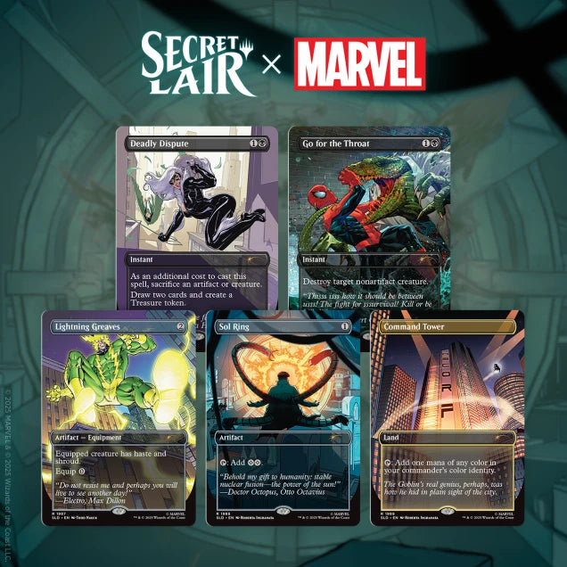 MTG: Secret Lair x Marvel’s Spider-Man