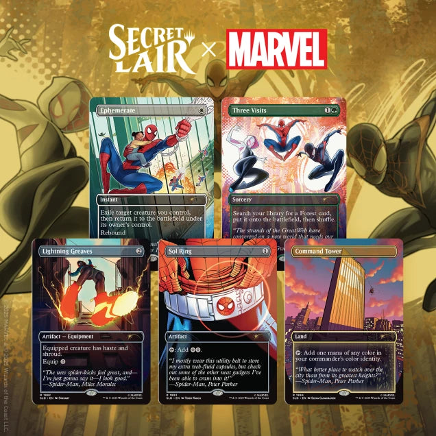 MTG: Secret Lair x Marvel’s Spider-Man