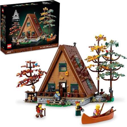 LEGO: A Frame Cabin 21338