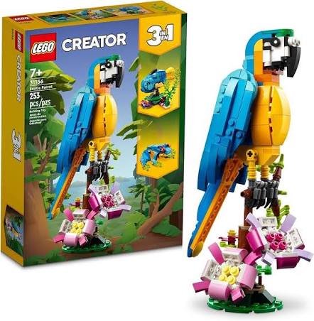 LEGO: Exotic Parrot 31136 3in1