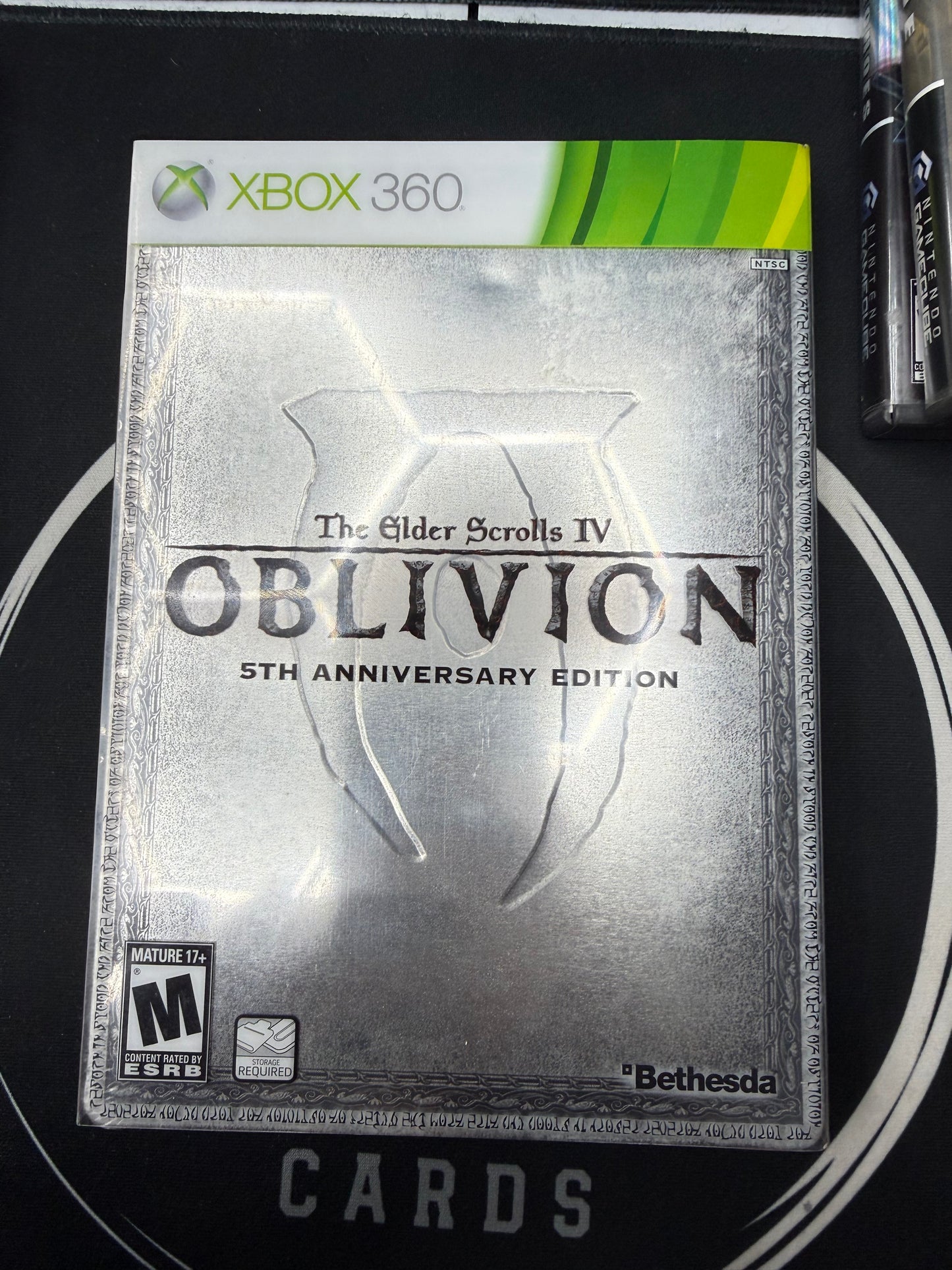 The Elder Scrolls IV Oblivion 5th Anniversary Edition Xbox 360 3-Disc Set (FACTORY SEALED)