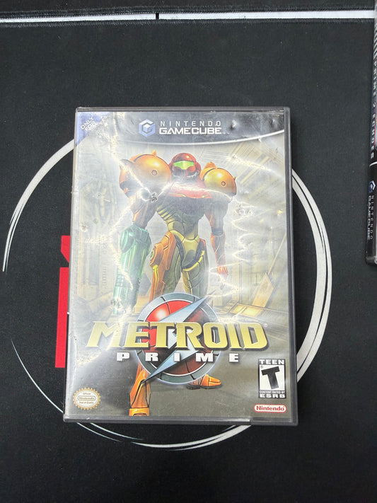 Metroid Prime Nintendo GameCube, 2004 Box & Game; NO MANUAL Tested And Working