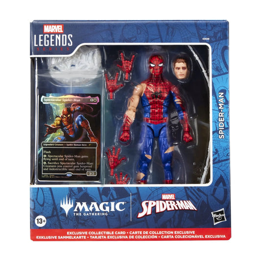 Hasbro Marvel Legends Series Magic: The Gathering Battle-Damaged Spider-Man 6-in Action Figure
