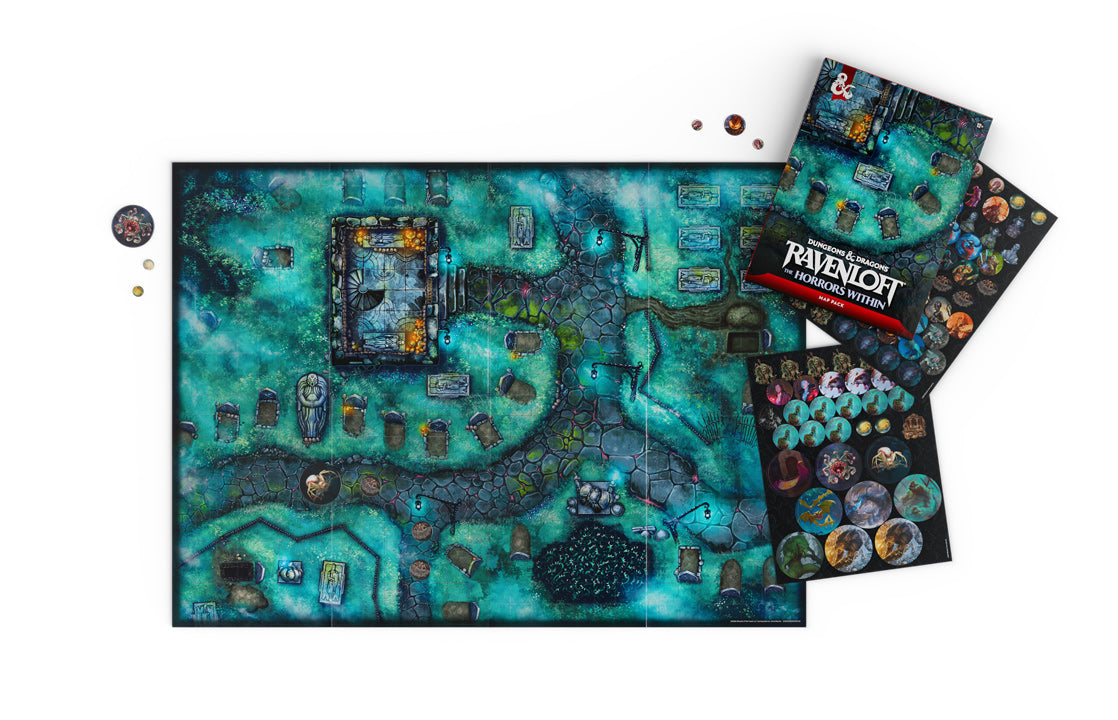 DND: Ravenloft The Horrors Within; Map Pack