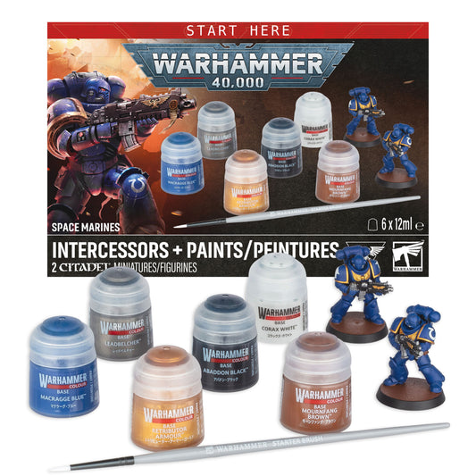 Space Marines: Intercessors + Paints/Pentures