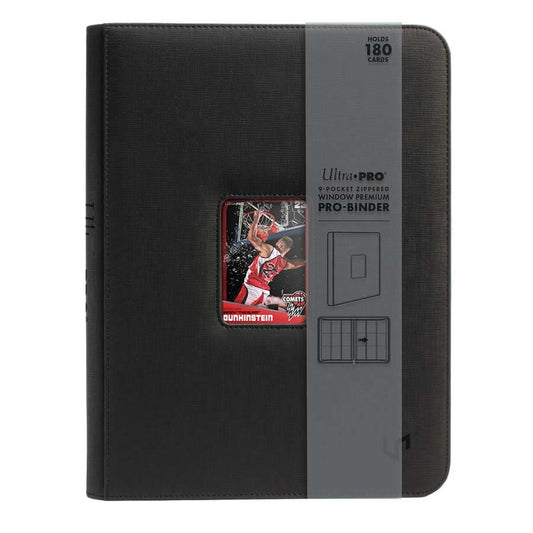Ultra•Pro: 9 Pocket Zippered Premium Pro-Binder with Window