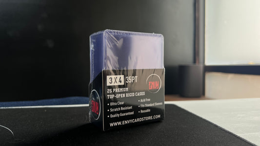 Envy Cards 3x4 35 point Top Loaders
