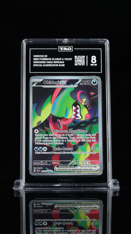 Okidogi EX SIR Shrouded Fable 090/064 TAG 8