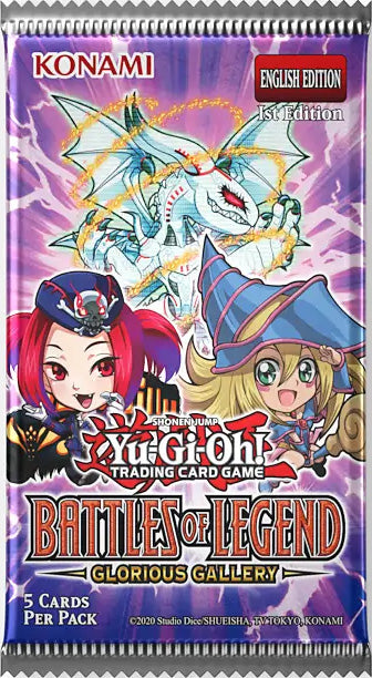 YU-GI-OH!: Battles of Legend Glorious Gallery Booster Pack