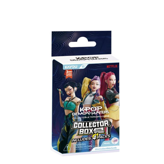 KPop Demon Hunters Collectible Cards: Special Mini Edition - Collector Box (4 Packs)