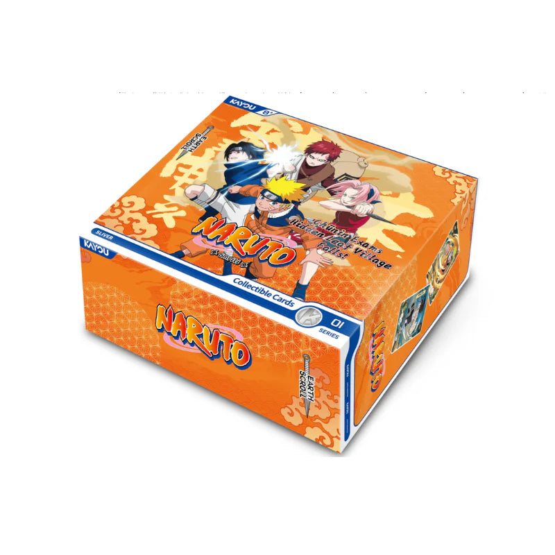 Kayou: NARUTO - SMRITI COLLECTIBLE CARDS - EARTH SCROLL DISPLAY