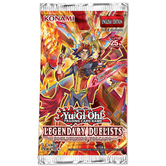 Yu-Gi-Oh: Legendary Duelists- Soulburning Volcano Booster Pack