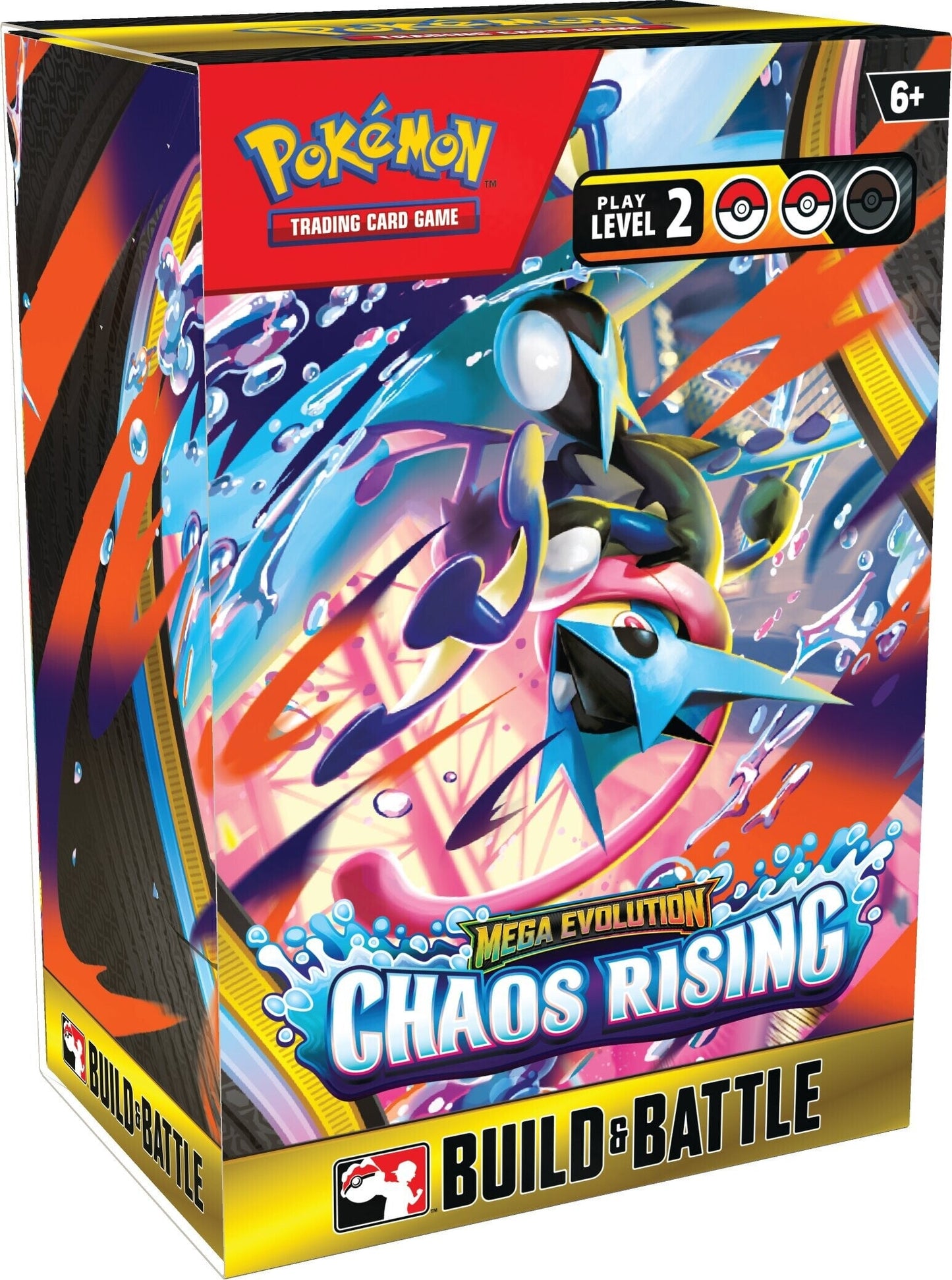 Pokemon TCG: Mega Evolutions ME4 - Chaos Rising Build and Battle Box