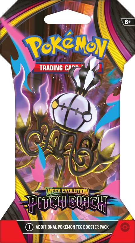 Pokemon TCG: Mega Evolution: Pitch Black ME05 Sleeved Booster