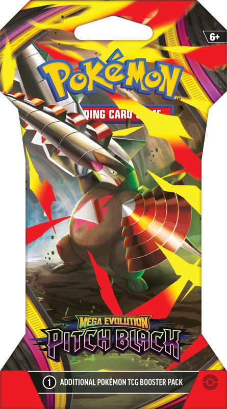 Pokemon TCG: Mega Evolution: Pitch Black ME05 Sleeved Booster
