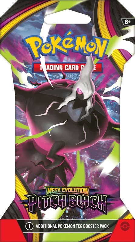 Pokemon TCG: Mega Evolution: Pitch Black ME05 Sleeved Booster