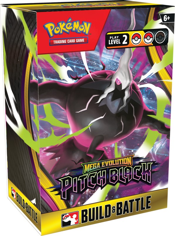 Pokemon TCG: Mega Evolution: Pitch Black ME05 Build and Battle Box