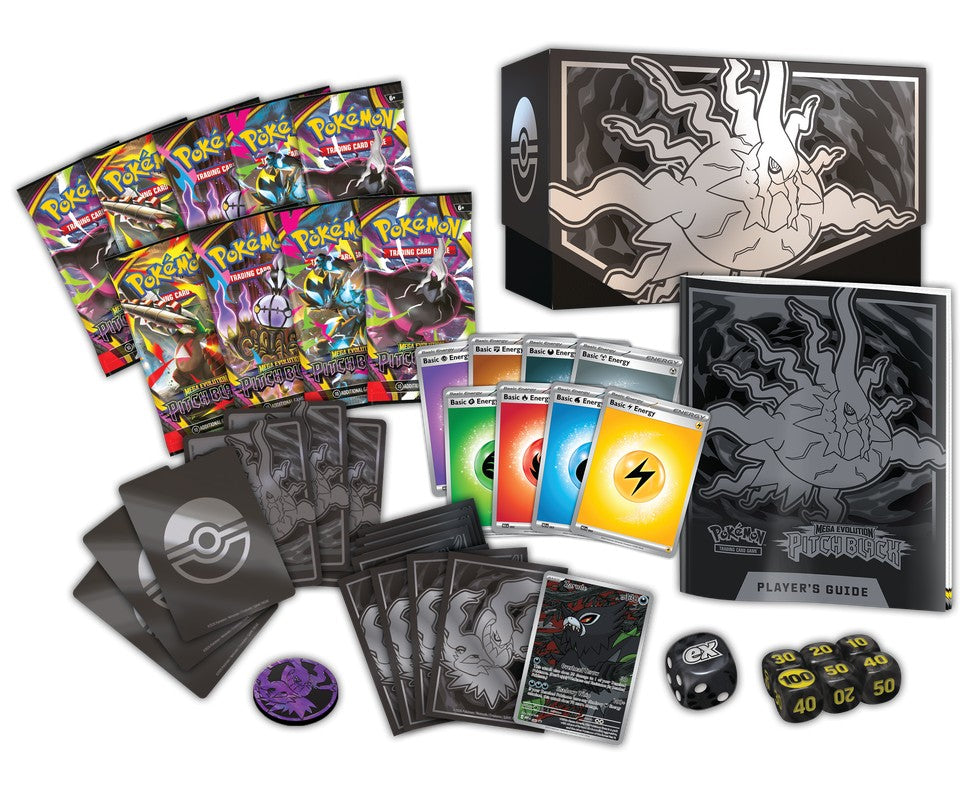 Pokemon TCG: Mega Evolution: Pitch Black ME05 Elite Trainer Box