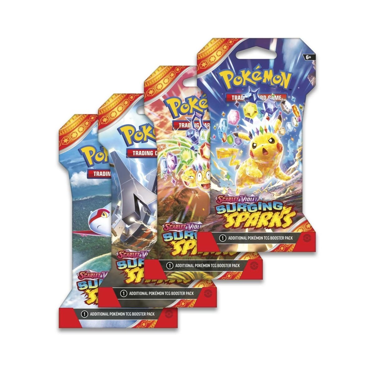 Surging Sparks Sleeved Booster Pack