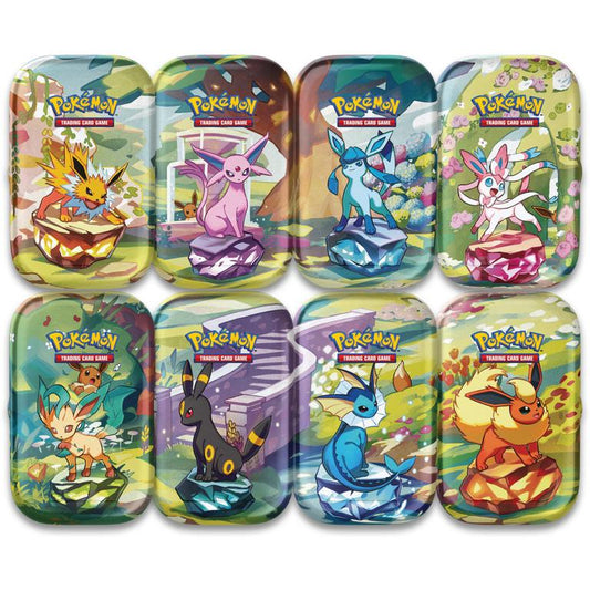 Prismatic Evolutions Mini Tins (PRE-ORDER)