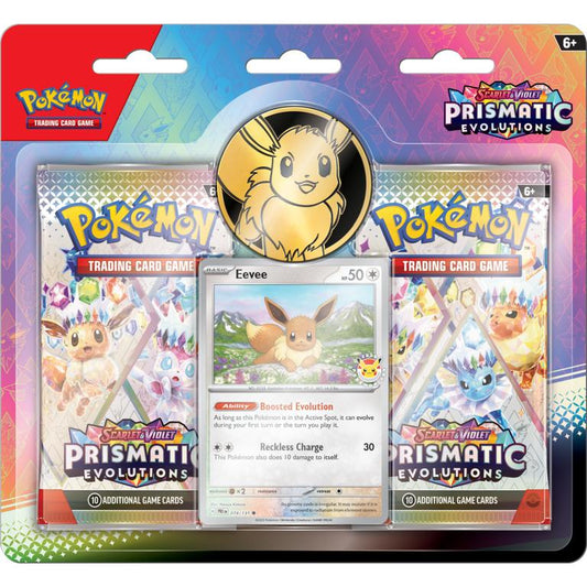 Prismatic Evolutions Two-Booster Blister (PRE-ORDER)