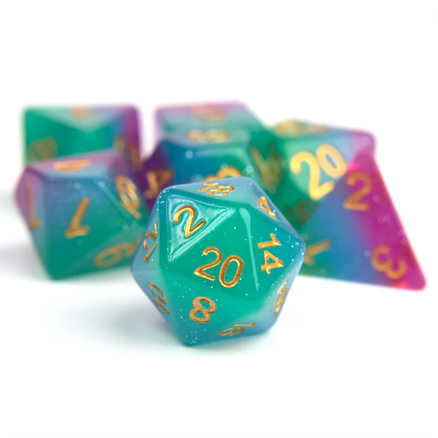 Sirius Dice RPG Dice Set (7): Multiple Colors
