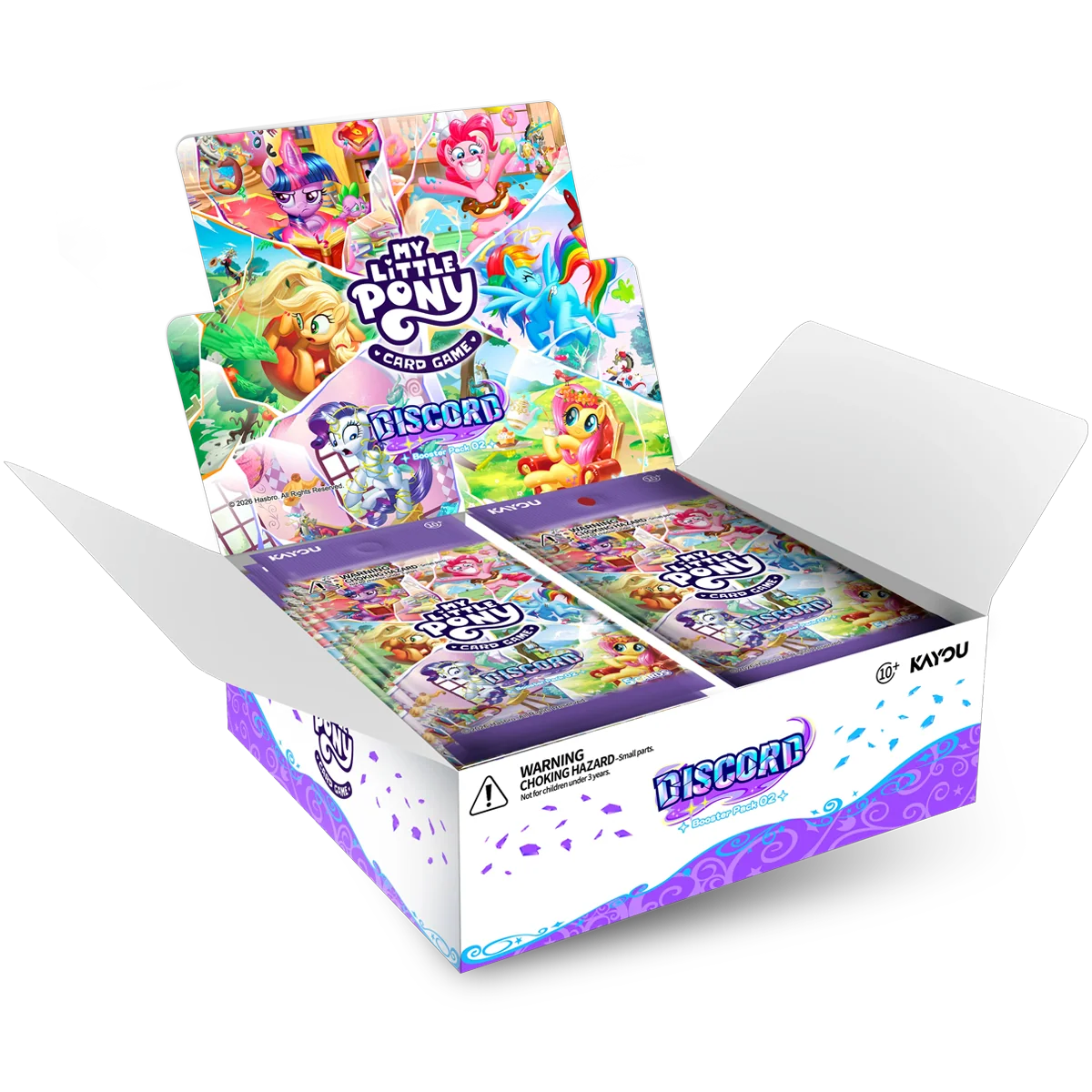 My Little Pony TCG: Discord!!!- Foil Pack Display (20 Packs)