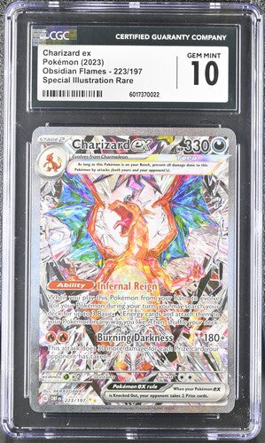 Charizard EX SIR Obsidian Flames 223/197 CGC 10