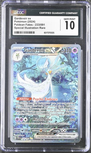 Gardevoir EX SIR Paldean Fates 233/091 CGC 10