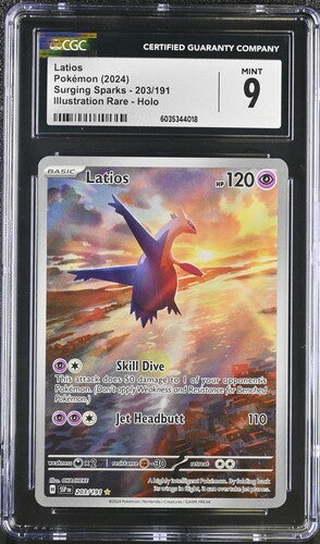 Latios IR Surging sparks 203/191 CGC 9