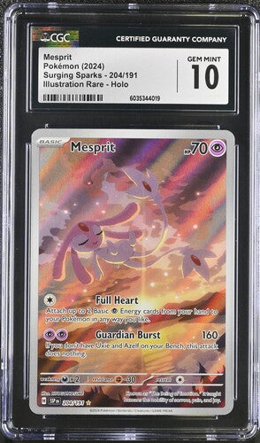 Mesprit IR Surging Sparks 204/191 CGC 10
