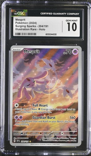 Mesprit IR Surging Sparks 204/191 CGC 10