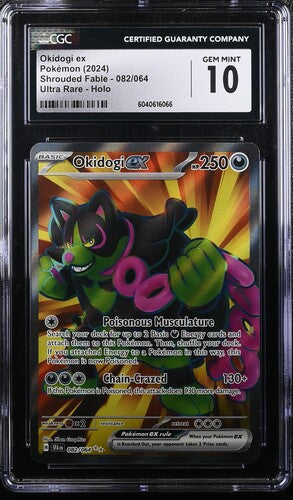 Okidogi ex UR Shrouded Fable 082/064 CGC 10