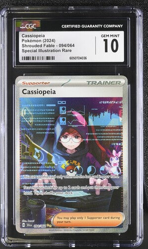 Cassiopeia SIR Shrouded Fable 094/064 CGC 10
