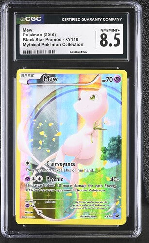 Mew Black Star Promo XY110 CGC 8.5