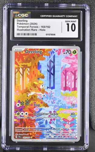 Deerling IR Temporal Forces 165/162 CGC 10